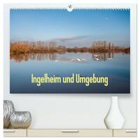 Ingelheim und Umgebung (hochwertiger Premium Wandkalender 2026 DIN A2 quer), Kunstdruck in Hochglanz