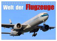 Welt der Flugzeuge (Tischkalender 2025 DIN A5 quer), CALVENDO Monatskalender