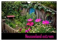 Neuseeland extrem (Wandkalender 2025 DIN A4 quer), CALVENDO Monatskalender