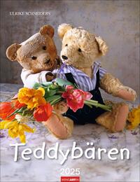 Vorderes Coverbild Teddybären Kalender 2025
