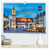 Ein Wochenende in Bratislava (hochwertiger Premium Wandkalender 2026 DIN A2 quer), Kunstdruck in Hochglanz