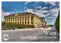 Wien - Haupstadt mit Charme (Wandkalender 2025 DIN A2 quer), CALVENDO Monatskalender