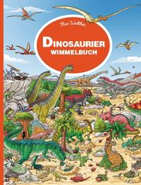 Vorderes Coverbild Dinosaurier Wimmelbuch