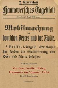 Vorderes Coverbild Vor dem Großen Krieg