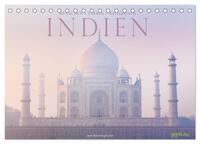 Indien: Menschen • Farben • Religionen (Tischkalender 2025 DIN A5 quer), CALVENDO Monatskalender