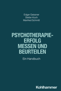 Vorderes Coverbild Psychotherapieerfolg messen und beurteilen