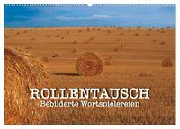 Rollentausch – Bebilderte Wortspielereien (Wandkalender 2026 DIN A2 quer), CALVENDO Monatskalender