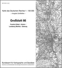 Vorderes Coverbild Frankfurt (Oder) - Küstrin - Landsberg (Warthe), Zielenzig