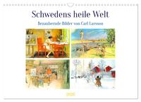 Schwedens heile Welt (Wandkalender 2026 DIN A3 quer), CALVENDO Monatskalender