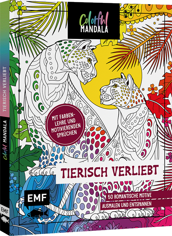 Colorful Mandala – Tierisch verliebt