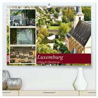 Luxemburg entlang des Wenzelwegs (hochwertiger Premium Wandkalender 2026 DIN A2 quer), Kunstdruck in Hochglanz