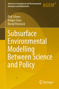 Vorderes Coverbild Subsurface Environmental Modelling Between Science and Policy