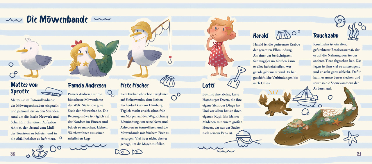 Mattes von Sprotte, Küstengeschichte(n) für Kinder