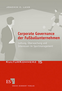 Corporate Governance der Fußballunternehmen