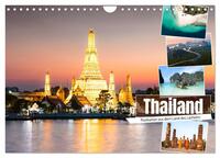 Thailand - Postkarten aus dem Land des Lächelns (Wandkalender 2025 DIN A4 quer), CALVENDO Monatskalender
