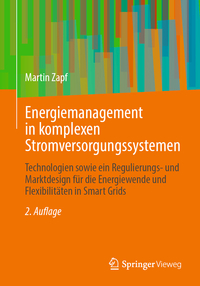 Vorderes Coverbild Energiemanagement in komplexen Stromversorgungssystemen