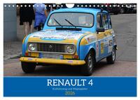 Renault 4 - Kultfahrzeug und Wegbegleiter (Wandkalender 2026 DIN A4 quer), CALVENDO Monatskalender