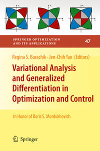 Variational Analysis and Generalized Differentiation in Optimization and Control