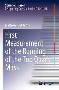 First Measurement of the Running of the Top Quark Mass