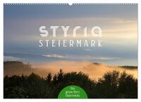 Styria – Steiermark (Wandkalender 2025 DIN A2 quer), CALVENDO Monatskalender