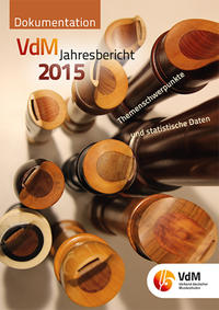 Vorderes Coverbild VdM - Jahresbericht. Berichte des Bundesvorstandes, der Bundesgeschäftsstelle,... / VdM Jahresbericht 2015