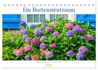 Ein Hortensientraum (Tischkalender 2026 DIN A5 quer), CALVENDO Monatskalender