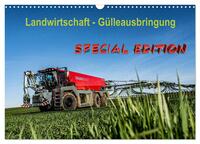 Landwirtschaft - Gülleausbringung (Wandkalender 2026 DIN A3 quer), CALVENDO Monatskalender