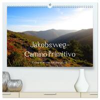 Jakobsweg - Camino Primitivo (hochwertiger Premium Wandkalender 2026 DIN A2 quer), Kunstdruck in Hochglanz