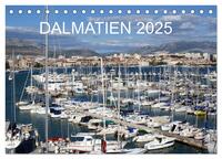 Vorderes Coverbild Dalmatien 2025 (Tischkalender 2025 DIN A5 quer), CALVENDO Monatskalender
