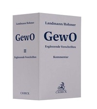 Gewerbeordnung Leinen-Hauptordner II 100 mm