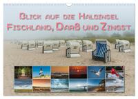 Blick auf die Halbinsel Fischland, Darß und Zingst (Wandkalender 2026 DIN A3 quer), CALVENDO Monatskalender