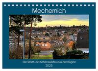 Vorderes Coverbild Mechernich - Die Stadt und Sehenswertes aus der Region (Tischkalender 2025 DIN A5 quer), CALVENDO Monatskalender