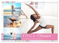 Yoga-Übungen. Geschmeidig werden und bleiben! (Wandkalender 2026 DIN A4 quer), CALVENDO Monatskalender