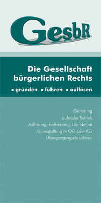 Die Gesellschaft bürgerlichen Rechts