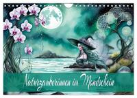 Naturzauberinnen im Mondschein (Wandkalender 2026 DIN A4 quer), CALVENDO Monatskalender