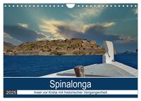 Spinalonga - Insel vor Kreta mit historischer Vergangenheit (Wandkalender 2025 DIN A4 quer), CALVENDO Monatskalender