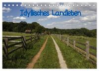 Idyllisches Landleben (Tischkalender 2025 DIN A5 quer), CALVENDO Monatskalender