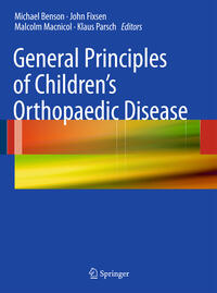 General Principles of Children's Orthopaedic Disease