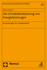 Vorderes Coverbild Die Umsatzbesteuerung von Energieleistungen