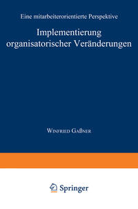 Vorderes Coverbild Implementierung organisatorischer Veränderungen