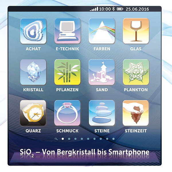SiO2 – Von Bergkristall bis Smartphone