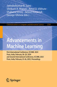 Vorderes Coverbild Advancements in Machine Learning