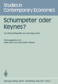 Vorderes Coverbild Schumpeter oder Keynes?
