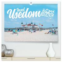 Insel Usedom - It‘s Summer Time (hochwertiger Premium Wandkalender 2025 DIN A2 quer), Kunstdruck in Hochglanz