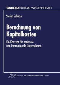 Vorderes Coverbild Berechnung von Kapitalkosten