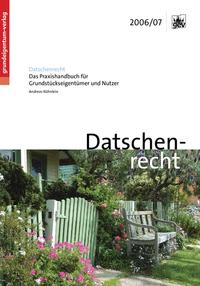 Vorderes Coverbild Datschenrecht