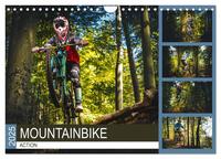 Mountainbike Action (Wandkalender 2025 DIN A4 quer), CALVENDO Monatskalender