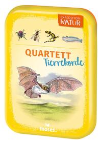 Vorderes Coverbild Expedition Natur Quartett Tierrekorde