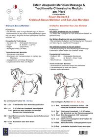 Feuer Element 2. Kreislauf-Sexus und San Jiao Meridian.
