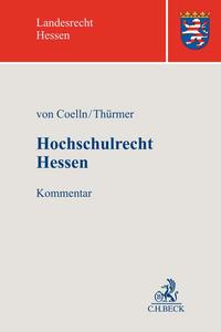 Vorderes Coverbild Hochschulrecht Hessen